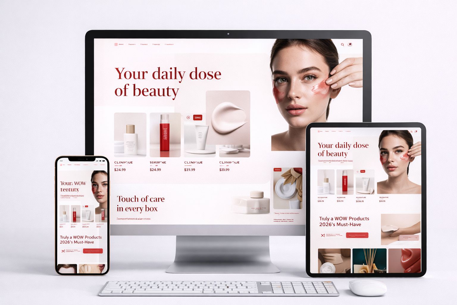 Beauty & Skincare Website