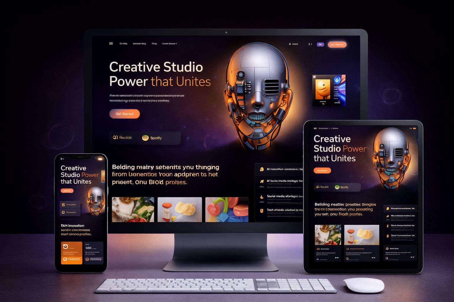 Creative Studio Website Design