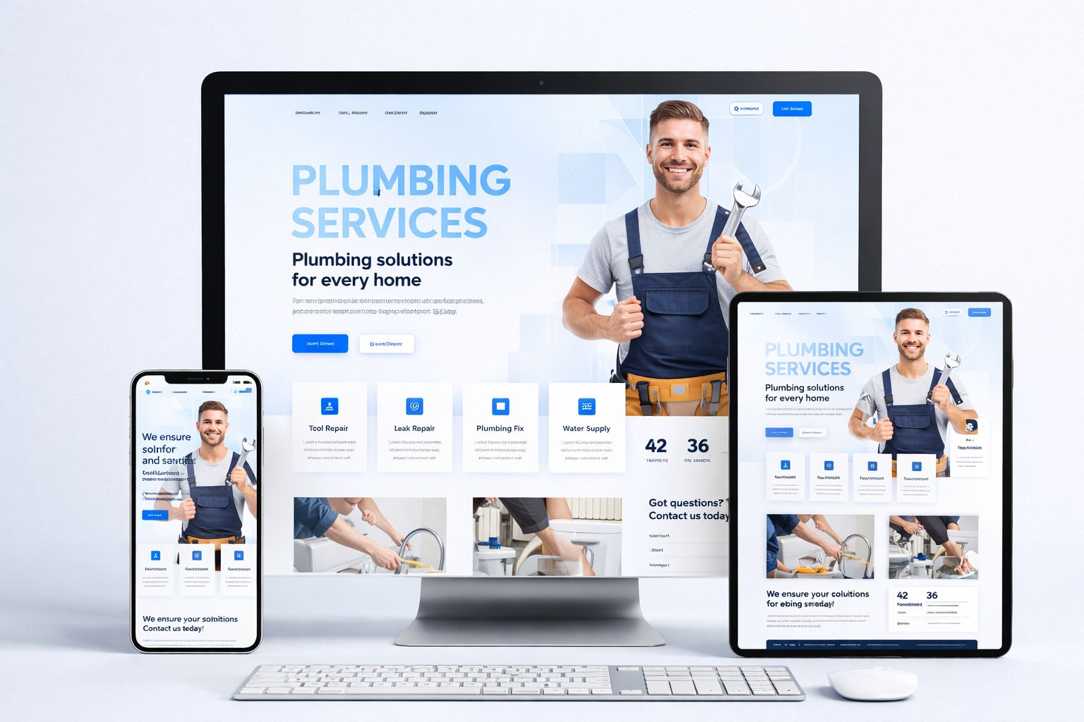 Plumbing Services Website